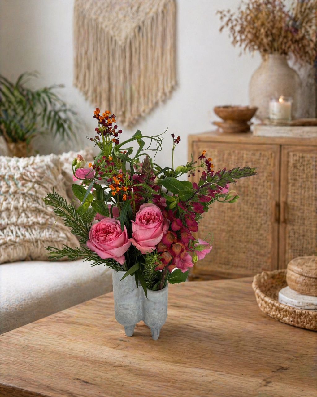 フラワーホーン　カンファ　２０cｃｍ± Wild Garden Romance – Jenny Barker The Flower Doctor