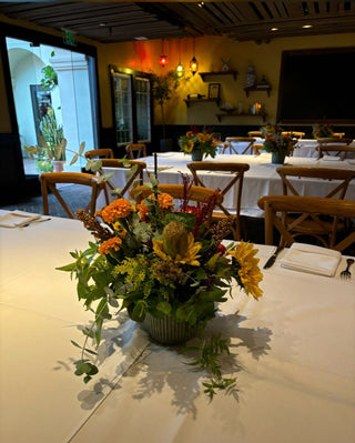 Fall Flowers & Local Love at Tin Roof Bistro
