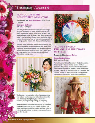 Jenny Barker, The Flower Doctor, Speaking at CalFlowers Fun ’N Sun 2026 in Pasadena