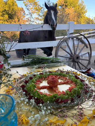 The Flower Mandala Class at Manifest Abundance Ranch: A Two-Hour Journey to Release, Focus &amp; Reconnect