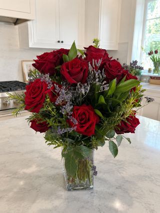 Two Dozen Tall Ecuadorian Red Roses