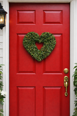 Farm-Direct Boxwood Heart Wreath