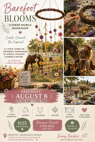 Barefoot Blooms™ Flower Mobile Workshop