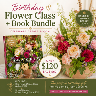 Birthday Flower Class + Book Bundle