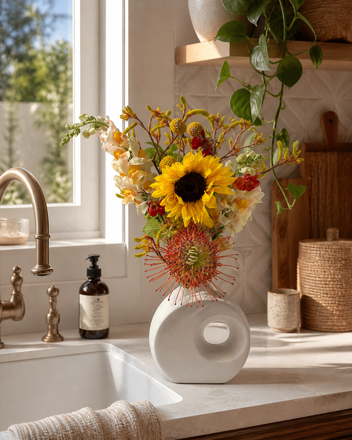 Mother's Day Energy Arrangement – Jenny Barker The Flower Doctor