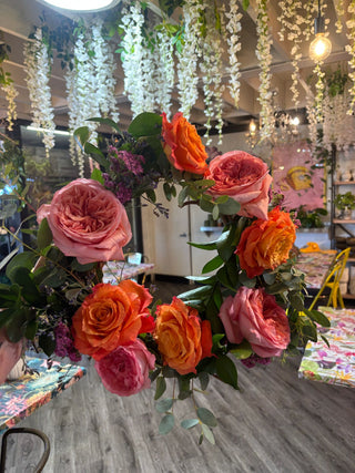 Eco-Friendly Fresh Flower Wreath