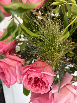 Blush Garden Rose Arrangement