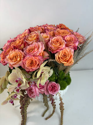 Signature Rose & Orchid Arrangement