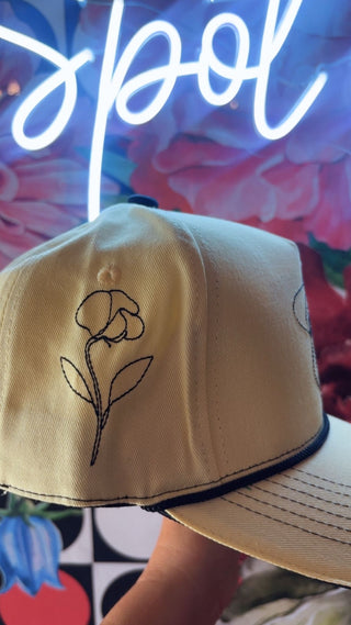 Jenny Barker The Flower Doctor™ Limited Edition Floral Baseball Cap
