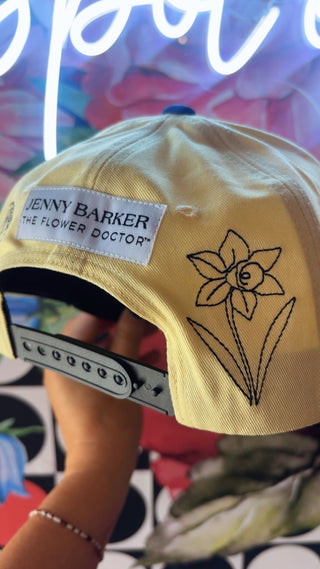 Jenny Barker The Flower Doctor™ Limited Edition Floral Baseball Cap