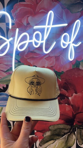 Jenny Barker The Flower Doctor™ Limited Edition Floral Baseball Cap