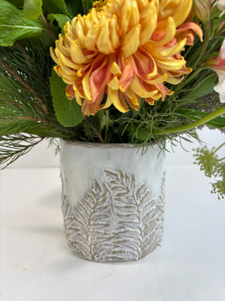 Golden Fern Fall Arrangement