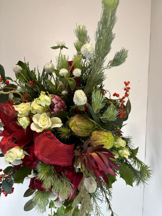 Organic Boho Holiday Arrangement