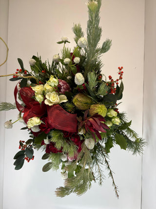 Organic Boho Holiday Arrangement