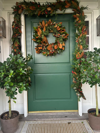 Magnolia Holiday Wreath