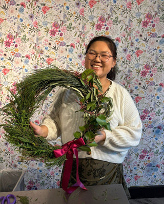 Holiday Wreath-Making Class with Jenny Barker — The Flower Doctor