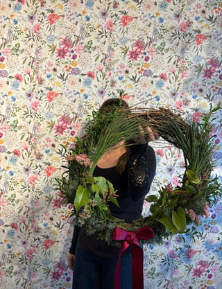 Holiday Wreath-Making Class with Jenny Barker — The Flower Doctor
