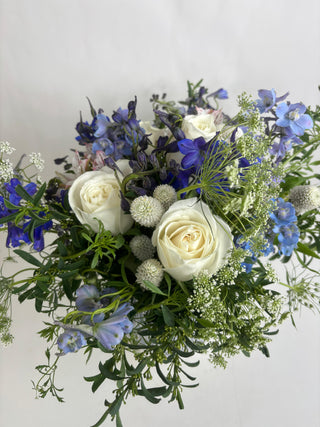 Winter Blue Serenity Arrangement