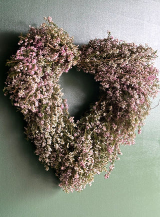 Heart Heather Door Wreath