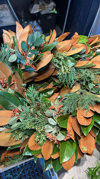 Magnolia Holiday Wreath