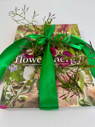 Signed Flower Energy Book + Petite Flower Arrangement | Jenny Barker The Flower Doctor