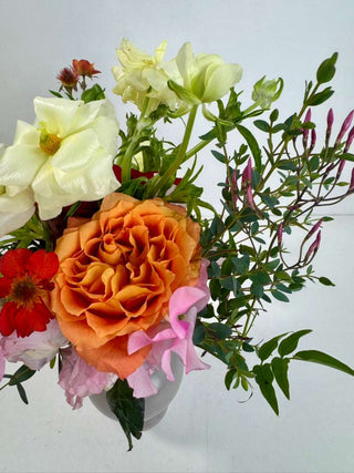 Signed Flower Energy Book + Petite Flower Arrangement | Jenny Barker The Flower Doctor