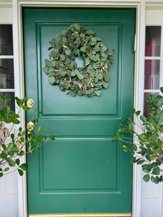 Fresh Spring Eucalyptus Door Wreath