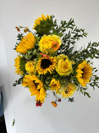 Sunflower Golden Glow Arrangement