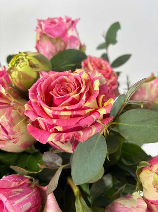 Fiesta Peony Rose Sculpture