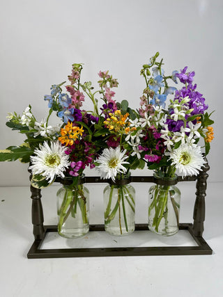 Wildflower Jar Trio Centerpiece
