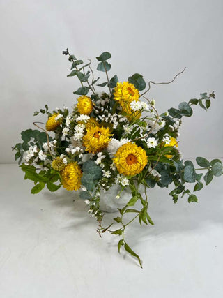 Sunshine Garden Flower Bowl