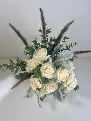 Coastal White Rose Garden