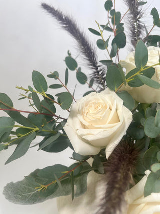 Coastal White Rose Garden