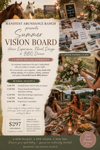 Summer Vision Board Experience