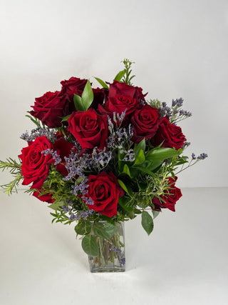 Two Dozen Tall Ecuadorian Red Roses